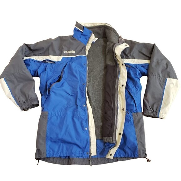Columbia Fire Ridge Interchangeable Coat Sz L Tall Men - Picture 1 of 8
